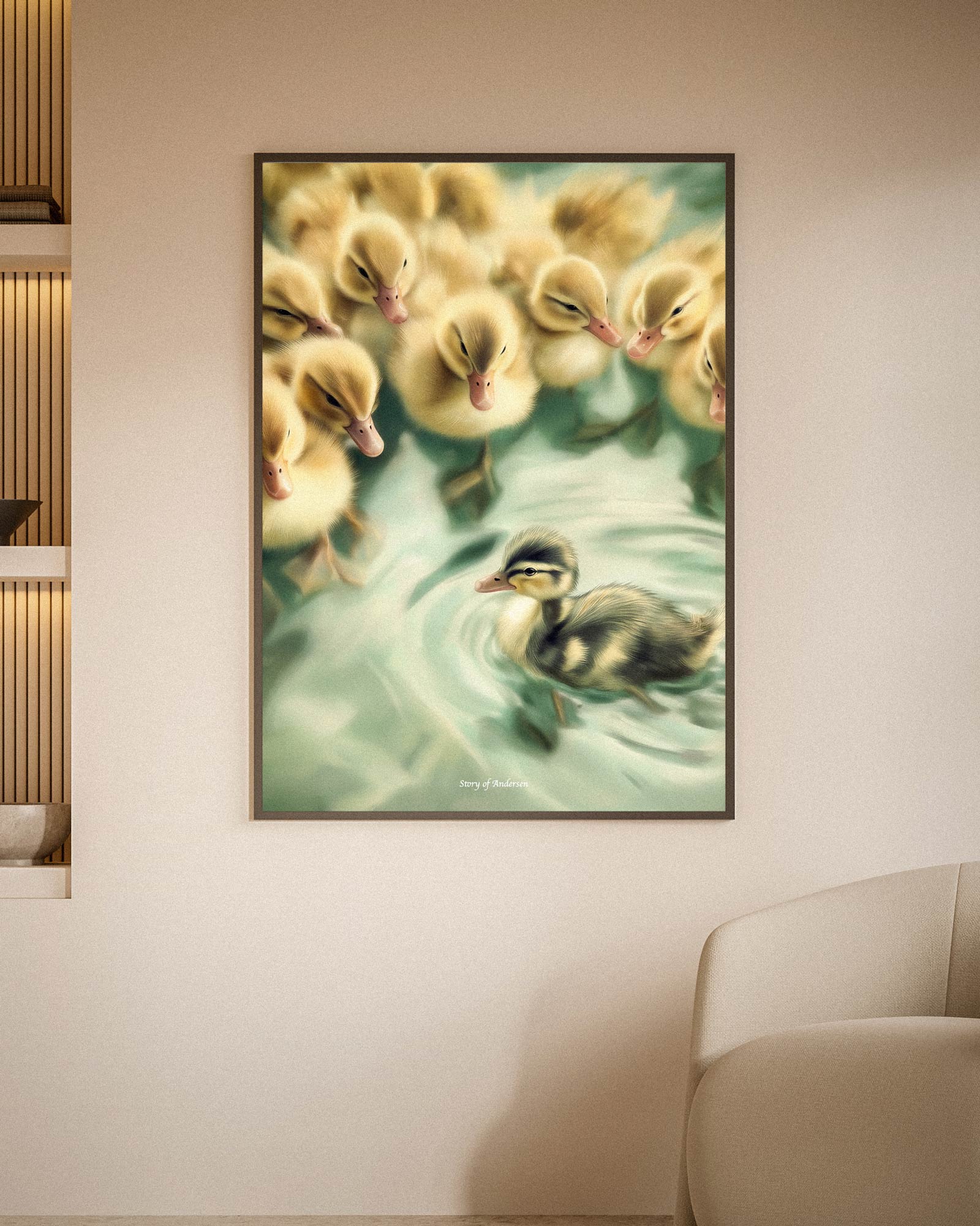 Poster – H.C. Andersens Sagor – Den fula ankungen