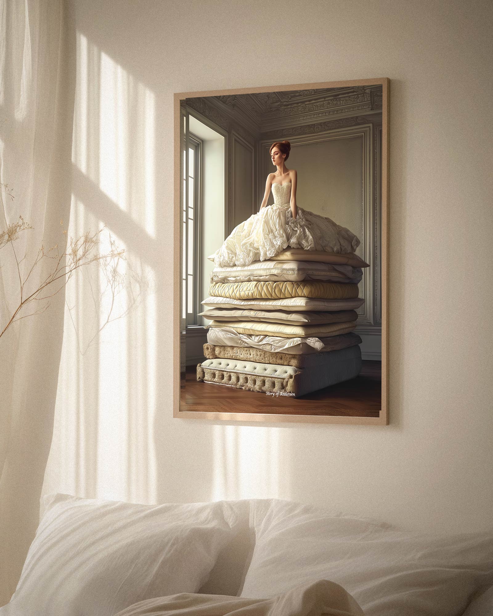 Poster – H.C. Andersens Sagor – Prinsessan på ärten