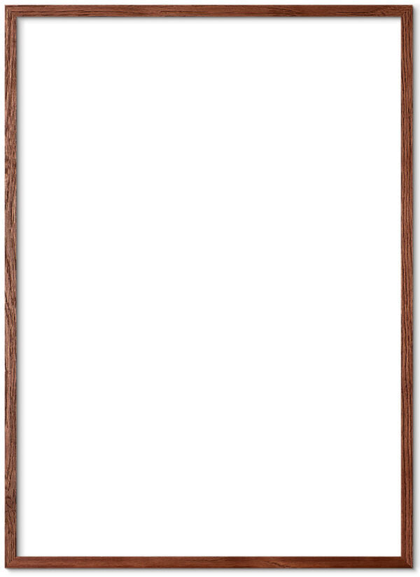 Posterram – Brun ek