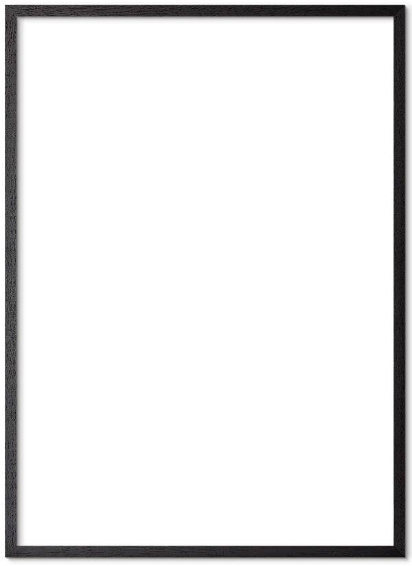 Posterram – Svart ek