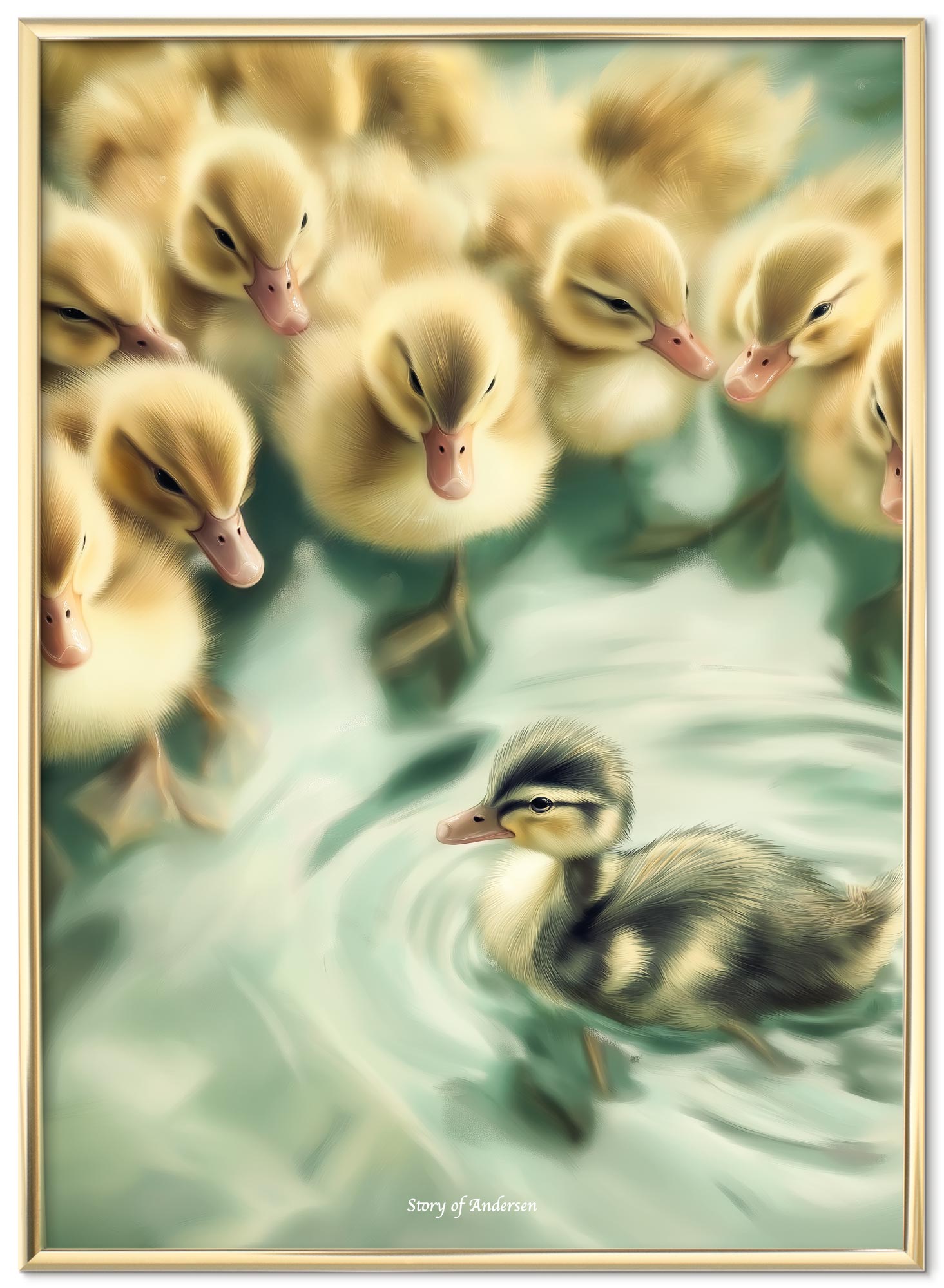 Poster – H.C. Andersens Sagor – Den fula ankungen