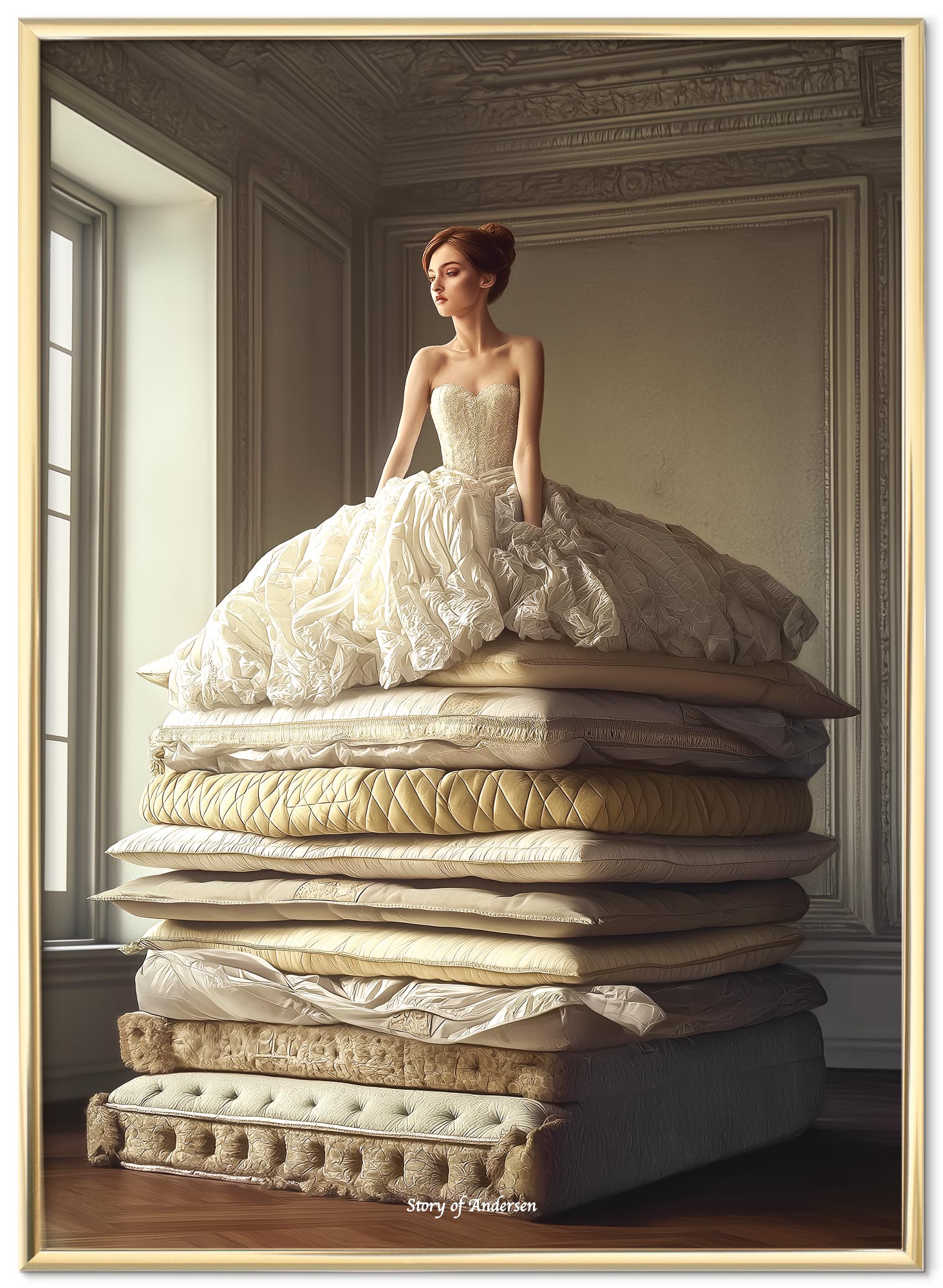 Poster – H.C. Andersens Sagor – Prinsessan på ärten