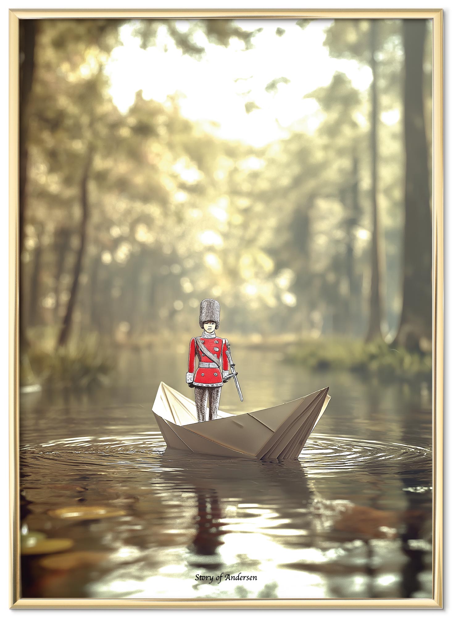 Poster – H.C. Andersens Sagor – Tändsoldaten