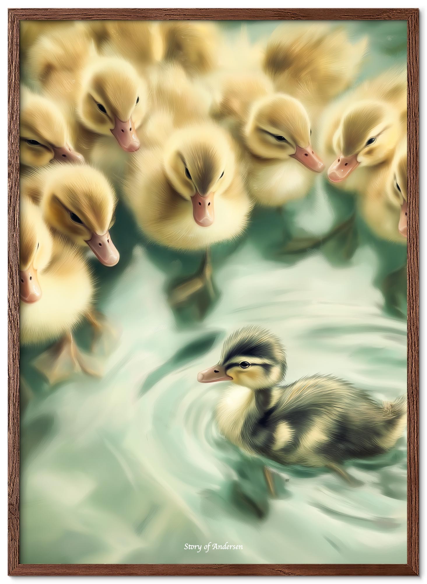Poster – H.C. Andersens Sagor – Den fula ankungen